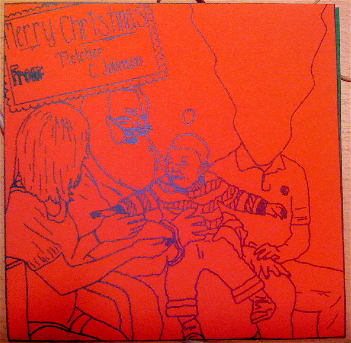 Fletcher C. Johnson "Merry Christmas"