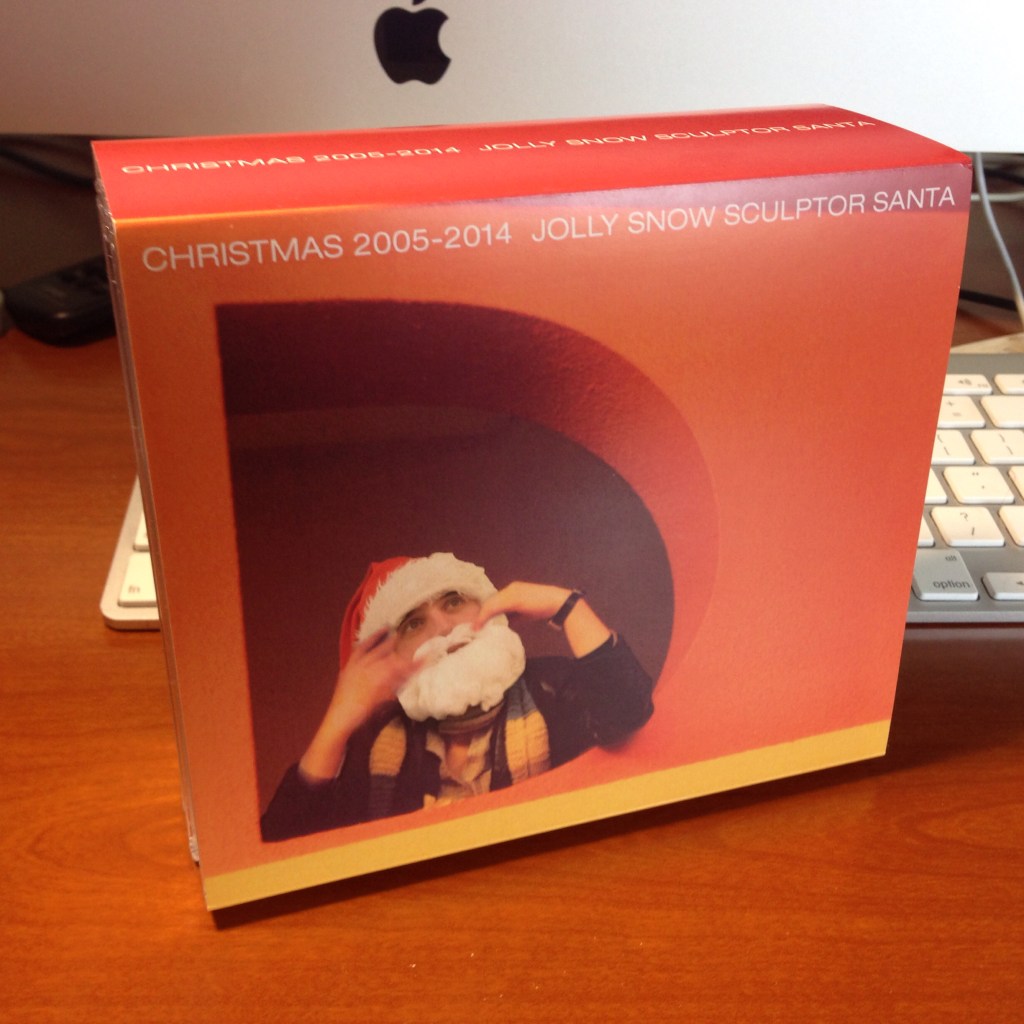 Jolly Snow Sculptor Santa Box (Front)