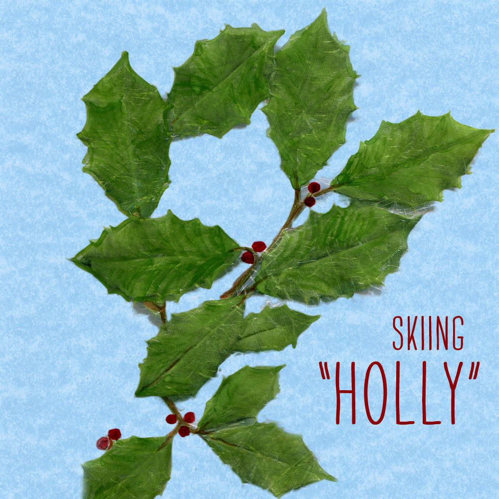 Skiiing "Holly"